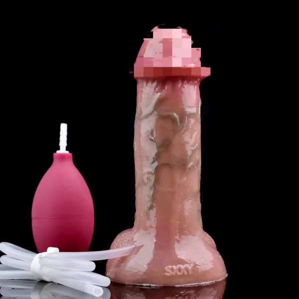 Squirting Silicone Penis : 7.2cm x 15cm Vibrator Dildo for Unforgettable Realistic Pleasure - Image 3