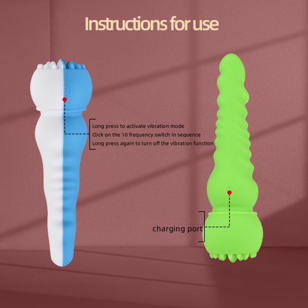 Buy Best Vibrator ElectricDidlo for Woman-Waterproof, Rechargeable with 6 Vibrant Colors and Bi-Tone Options for Women's Pleasure - Image 7